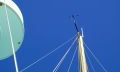 Antennas: VHF, shortwave radio (SSB), long-range WiFi, radar Antennas: VHF, shortwave radio (SSB), long-range WiFi, radar
